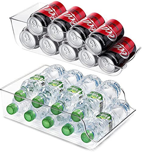 can-dispenser-fridges WELTRXE Fridge Storage Organiser Bin,Set of 2 Kitc