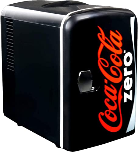 coca-cola-fridges Coca-Cola Coke Zero 4L 6 Can Portable Cooler/Warme