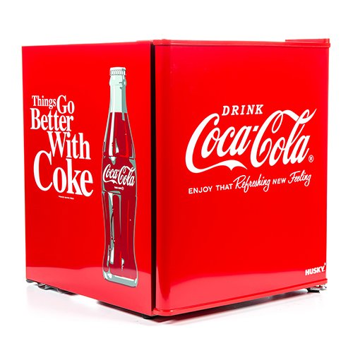 coca-cola-fridges Husky HUS-EL196 Coca Cola Design Mini Fridge/Drink