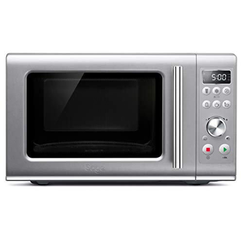 compact-microwaves The Sage Compact Wave Microwave, Silver, SMO650SIL