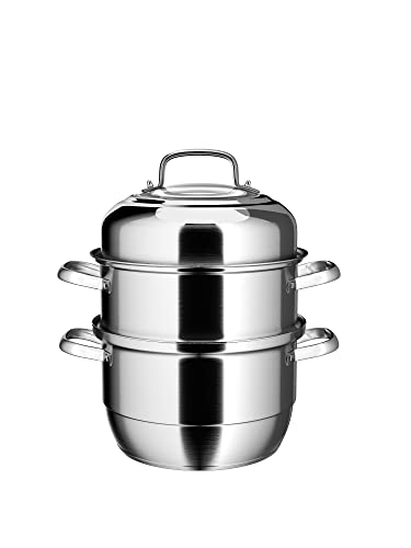 couscous-steamers VENTION Thick-Bottomed Stainless Steel Steamer Pot