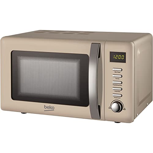 cream-microwaves Beko Solo Retro Microwave MOC20200C |Retro Cream D