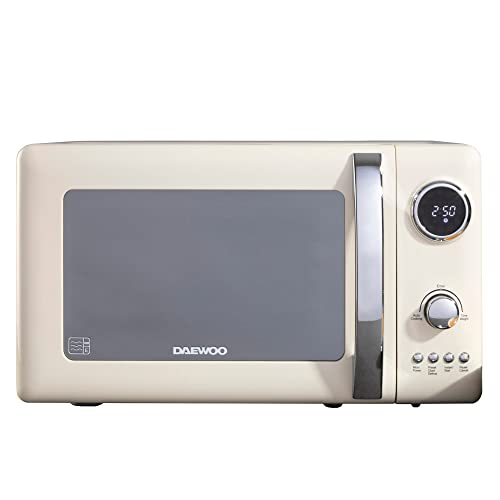 cream-microwaves Daewoo Kensington 800W, 20L Digital Microwave | 5