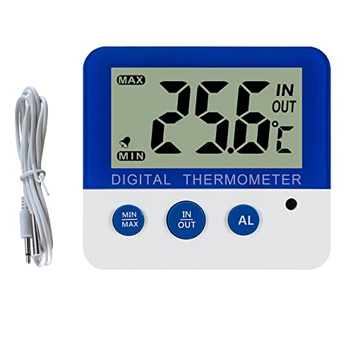digital-fridge-thermometers Digital Freezer/Fridge Thermometer with Magnet and