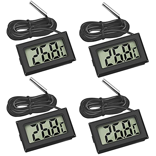 digital-fridge-thermometers Thlevel 4x Digital LCD Thermometer Temperature Mon