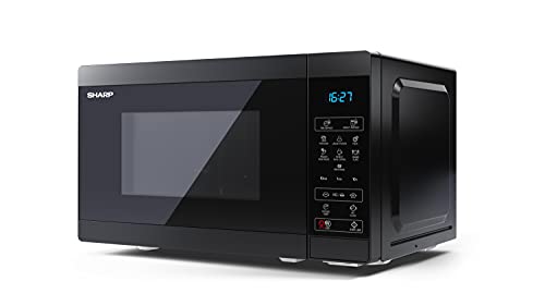 digital-microwaves SHARP YC-MS02U-B 800W Solo Digital Touch Microwave