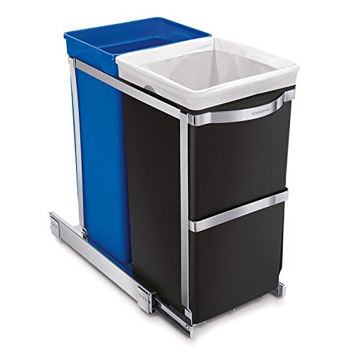 double-kitchen-bins simplehuman CW1016 35L (20/15) Pull-out Recycling
