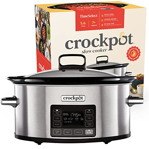 extra-large-slow-cookers Crockpot TimeSelect Digital Slow Cooker | Programm