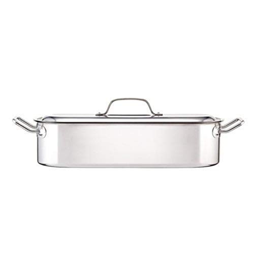 fish-steamers KitchenCraft Small Fish Kettle, Stainless Steel, 4