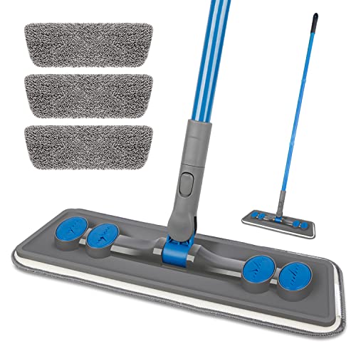 flat-mops Microfibre Floor Mop for Cleaning Floors - FORSPEE