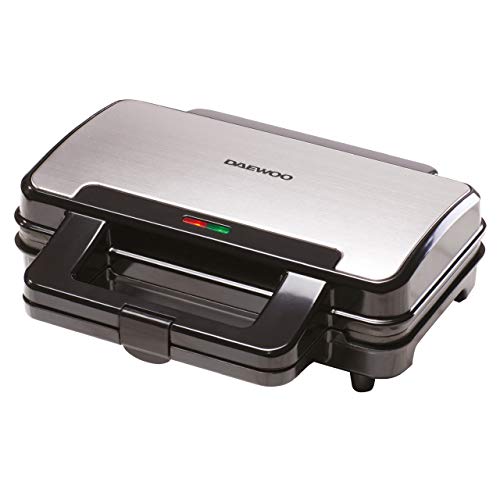 flat-toasters Daewoo Deep Fill 4 Slice Sandwich Maker with Extra