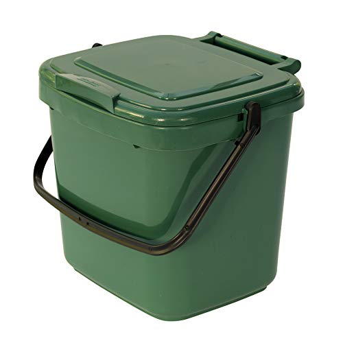 food-waste-bins Green Kitchen Compost Caddy - for Food Waste Recyc