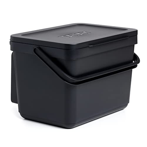 food-waste-bins TATAY Kitchen Food Waste Compost Caddy Bin with Ho