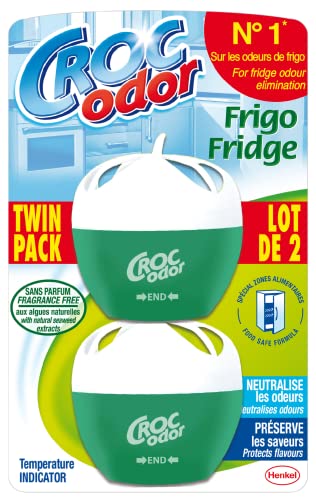fridge-accessories Croc Odor Fridge Deodoriser, Twin Pack, Unscented,