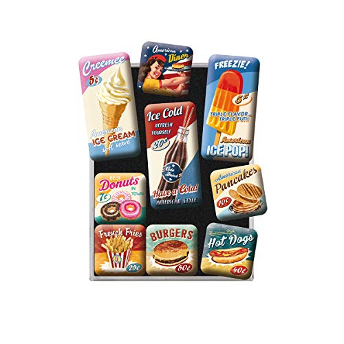 fridge-accessories Nostalgic Art Retro-Style Fridge Magnets American