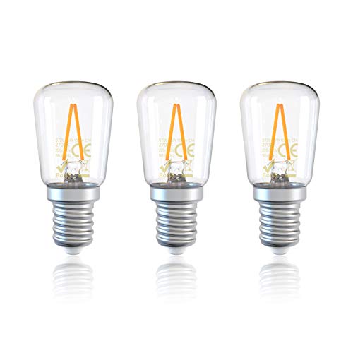 fridge-bulbs DGE 3Pack E14 LED Fridge Light Bulb 1.5W=15W 150Lm
