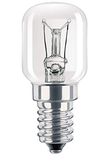 fridge-bulbs Philips Dimmable Clear GLS Appliance T25 Light Bul