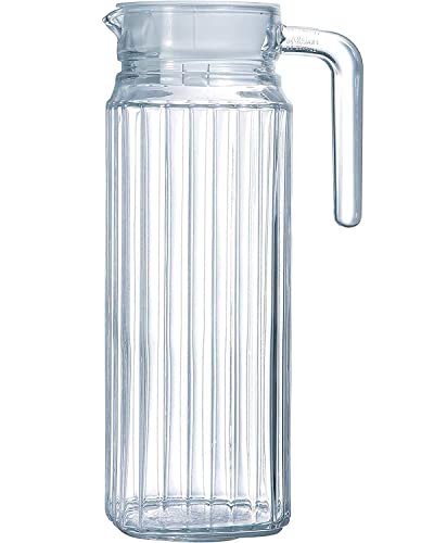 fridge-jugs RMTL Fridge Jug with Lid 1.2Ltr Picnic Water Glass