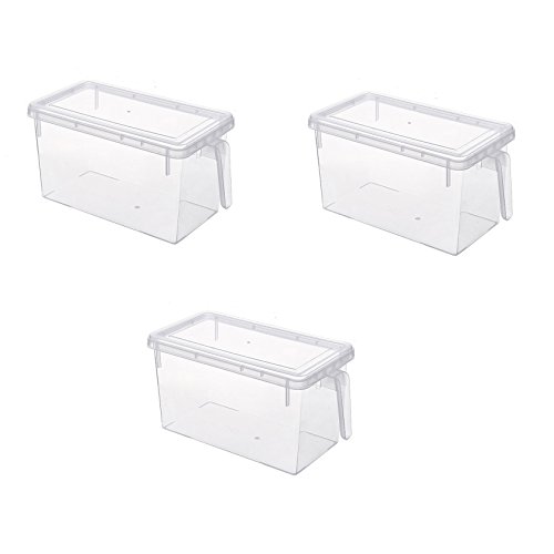 fridge-storage-containers Fridge Organiser Stackable Food Storage Containers