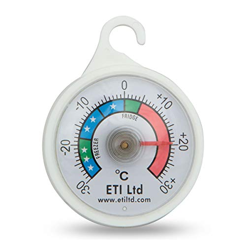 fridge-thermometers Fridge Or Freezer Thermometer 52 mm Dial, Colour C