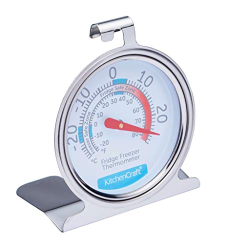 fridge-thermometers KitchenCraft Freezer / Fridge Thermometer with Min