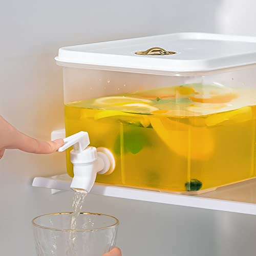 fridge-water-dispensers 5L Fridge Jug Dispenser with Faucets, Water Dispen