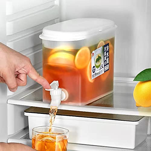 fridge-water-dispensers Verve Jelly 3.5L Water Jug With Faucet, Lemon Juic