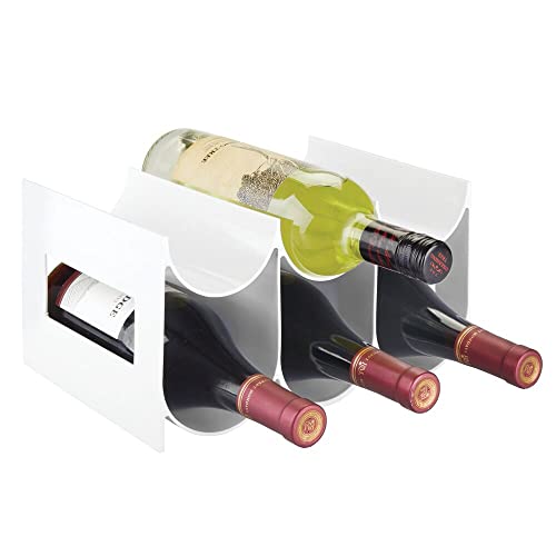 fridge-wine-racks mDesign Wine Rack — Water and Wine Bottle Holder