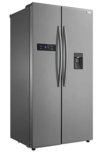 frost-free-fridge-freezers Russell Hobbs RH90FF176SS-WD Freestanding American