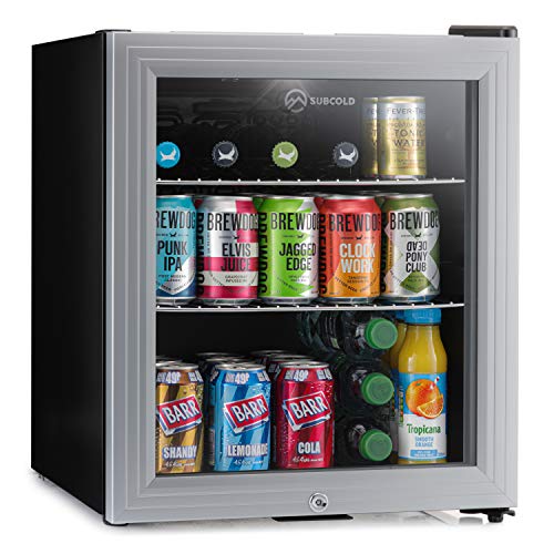gaming-fridges Subcold Super50 LED – Mini Fridge | 50L Beer, Wi