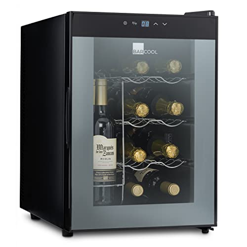 glass-fridges Barcool VINO 12 – Table-Top Wine Fridge Black |