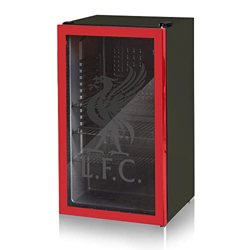 glass-fridges Official Liverpool Football Club Glass Fronted Und