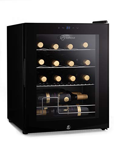 glass-fridges Subcold Viva16 LED – Table-Top Wine Fridge Black