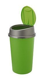 green-bins PLASTIC KITCHEN BIN 45L 45 L LITER TOUCH TOP BIN /