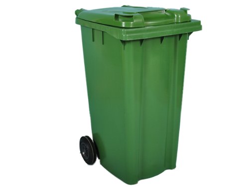 green-bins Wheelie Bins 240Litre Green (Standard Council Size
