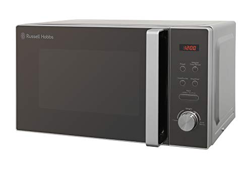 grey-microwaves Russell Hobbs RHM2076S Compact Microwave, 800 W, 2