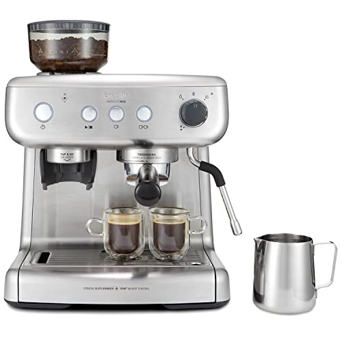 grind-and-brew-coffee-machines Breville Barista Max Espresso Machine | Latte & Ca