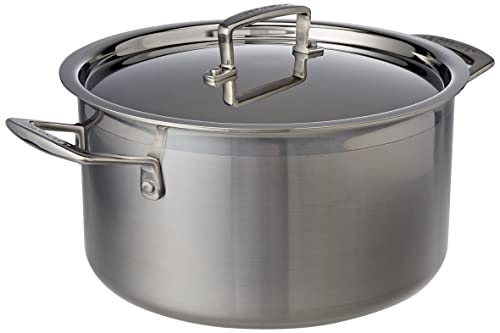 le-creuset-steamers Le Creuset 3-Ply Stainless Steel Deep Casserole wi