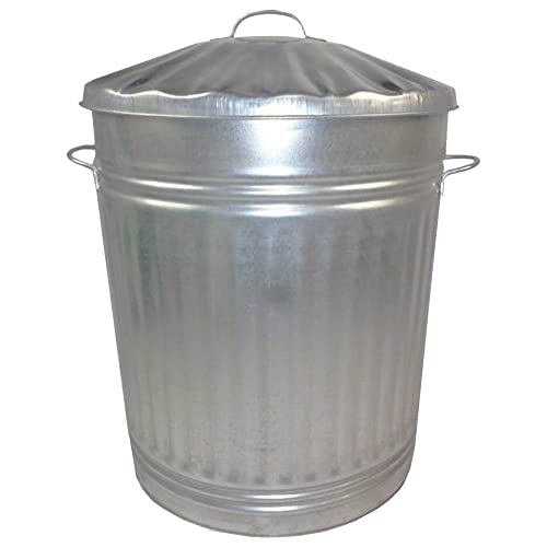 metal-bins 90 Litre STRONG Extra Large Metal Dustbin For Kitc