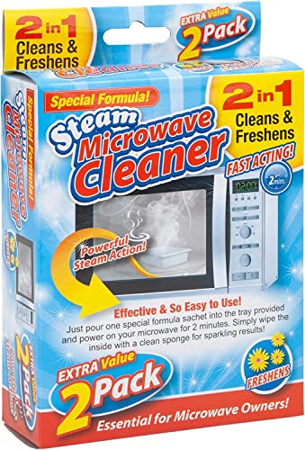 microwave-cleaners VFM - Microwave Steam Cleaning Packs, Fast Acting