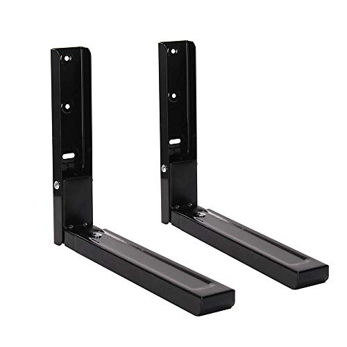 microwave-stands HH Home Hut 2 X Microwave Wall Mounting Holder Bra