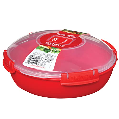 microwave-steamers Sistema Microwave Round Food Container/Cookware Bo
