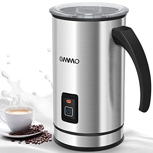 milk-steamers OMMO Milk Frother Electric 4 in 1 Automatic Hot &