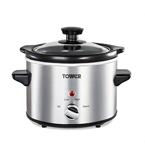 mini-slow-cookers Tower T16020 Infinity Compact Slow Cooker with Kee