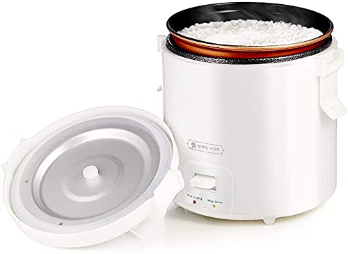 one-person-slow-cookers HOMCORT 1.0L Mini Rice Cooker & Steamer, 15 Minute