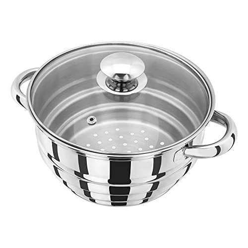 pan-steamers Judge Steamer Insert HX12 Stainless Steel Stepped