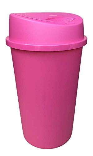 pink-bins 45L ALL PINK TOUCH TOP BIN / KITCHEN BIN / WASTE /