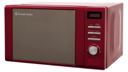 red-microwaves Russell Hobbs RHM2064R 20 Litre 800 W Red Digital