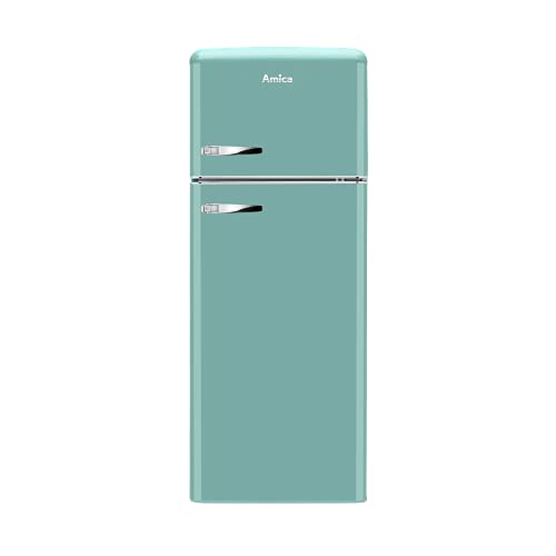 retro-fridge-freezers Amica FDR2213DB Freestanding 70/30 Fridge Freezer