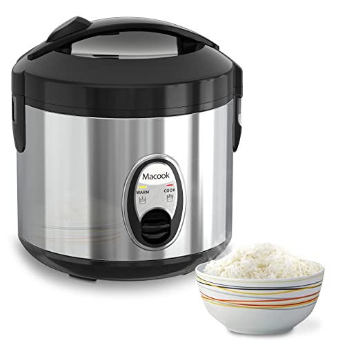 rice-steamers Macook Rice Cooker with Steamer(5Cups, 1Litre), Ri